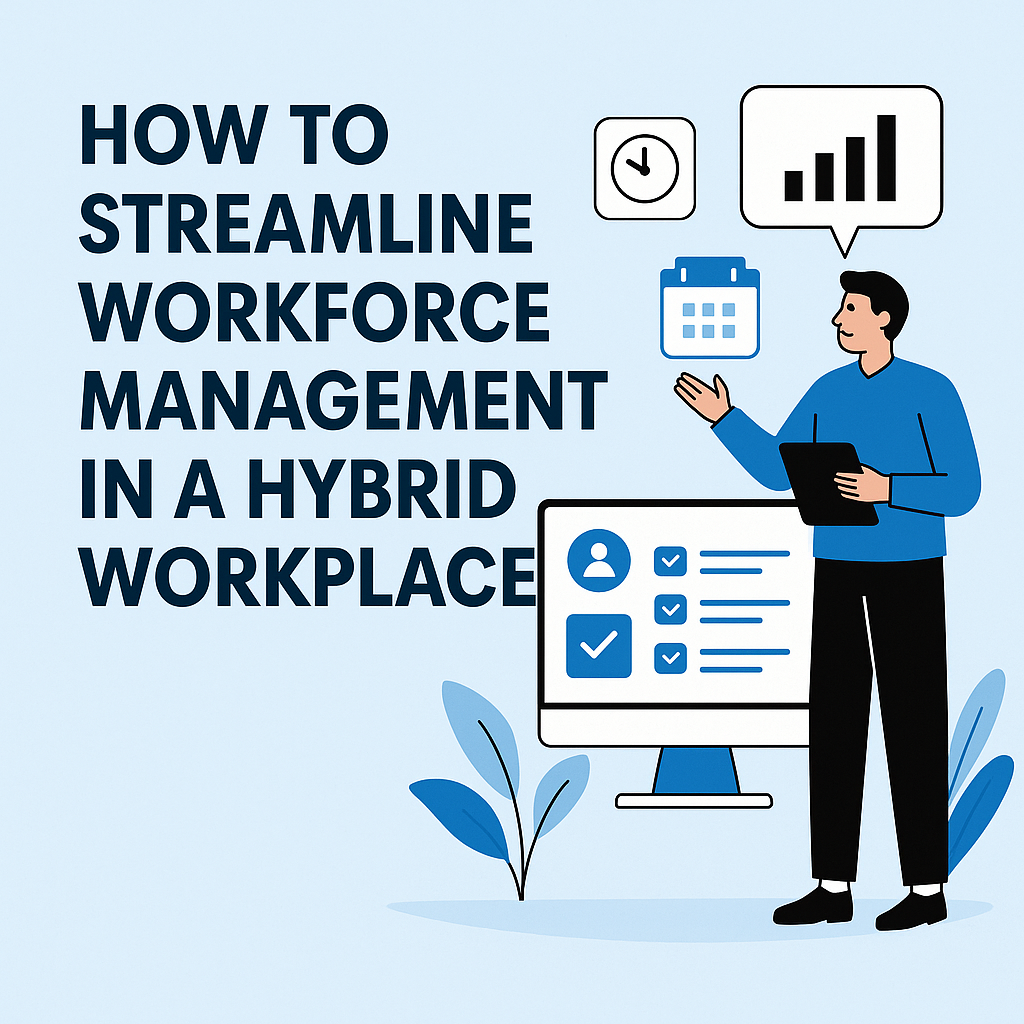 How to Streamline Workforce Management in a Hybrid Workplace